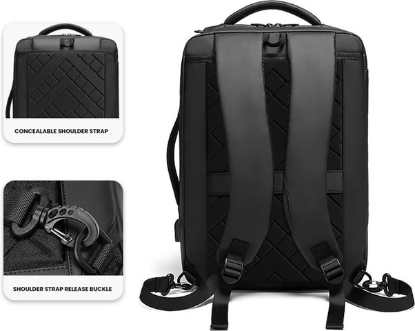 תיק גב Furyon Evolve 16L למחשב 15.6 אינץ' נגד גניבות מבית כאמל מאונטין