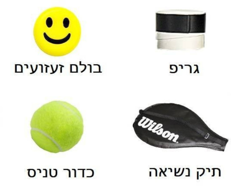 מחבט טניס שדה ווילסון PRO STAR