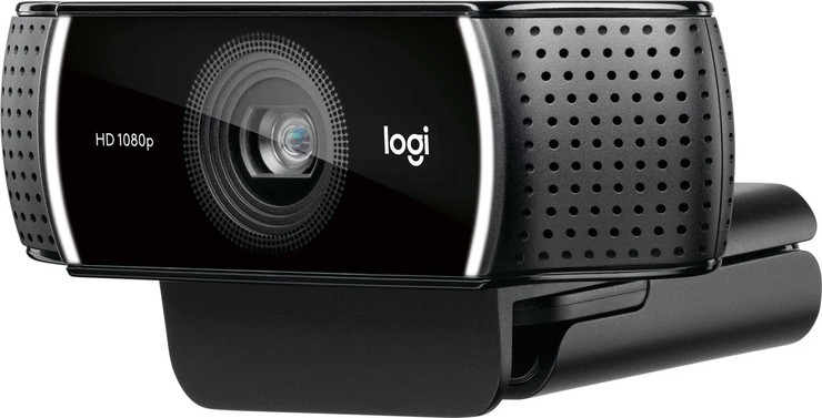 מצלמת רשת Full HD 1080p מקצועית כולל מיקרופון מובנה Logitech לוג'יטק Pro Stream C922