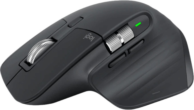 עכבר אלחוטי Logitech לוג'יטק MX Master 3S שחור