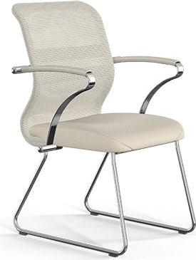 כיסא אורח/המתנה  Metta 11B.5D.1.6A4 צבע שמנת/לבן