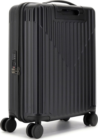 מזוודת טרולי מבית Guess קולקציית OLBIA דגם TMOLPCP4401-BLA