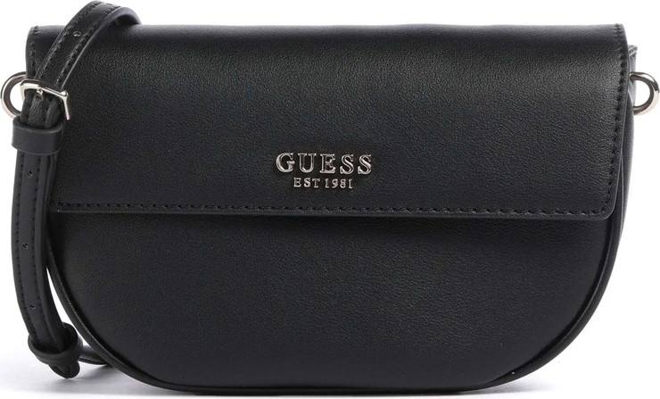 תיק דמוי עור לאישה מבית Guess קולקציית CERELIA דגם BG964576-BLA
