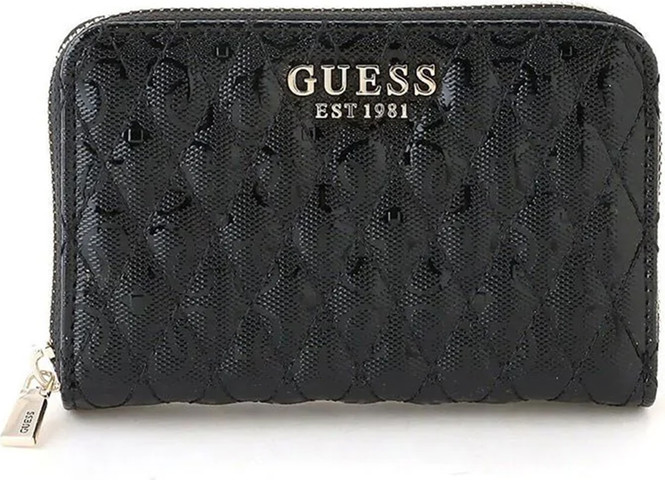 ארנק דמוי עור Guess קולקציית BETULA דגם GG9626140-BLA