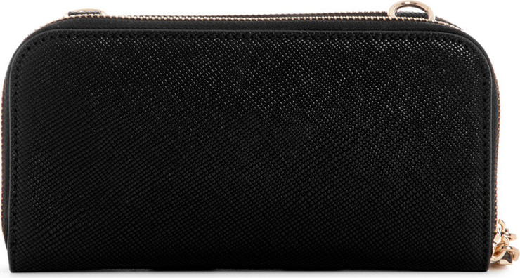 תיק דמוי עור לאישה מבית Guess קולקציית BRAMINA דגם ZG963679-BLA