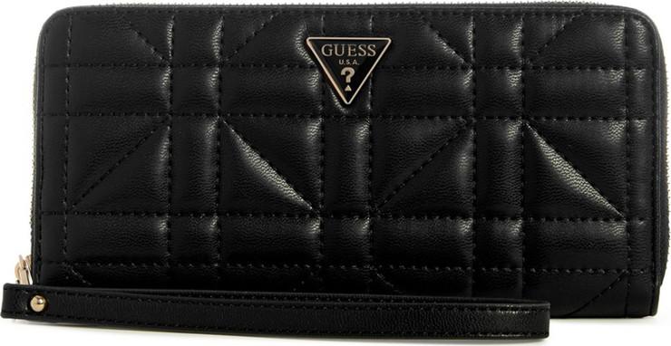 ארנק דמוי עור לאישה מבית Guess דגם QG9625146-BLA