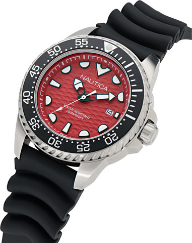 שעון יד לגבר של NAUTICA מקולקציית NCT SEA DIVE דגם NAPSDS502