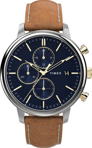 שעון יד לגבר של Timex מקולקציית CHICAGO דגם TW2U39000