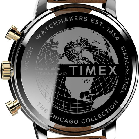 שעון יד לגבר של Timex מקולקציית CHICAGO דגם TW2U39000