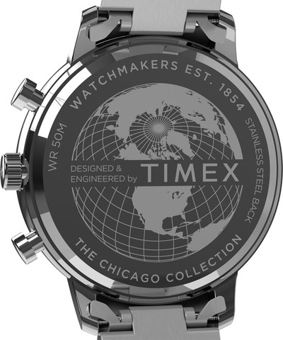 שעון יד לגבר של Timex מקולקציית CHICAGO דגם TW2W67900