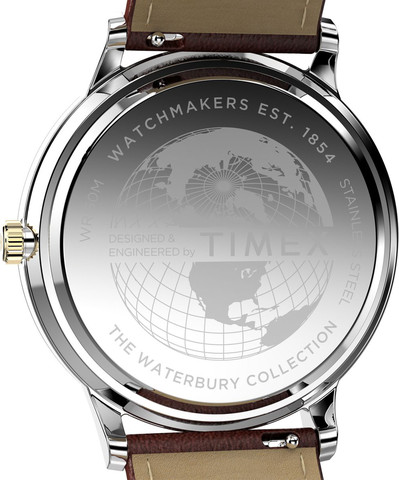 שעון יד לגבר של Timex מקולקציית WATERBURY CLASSIC דגם TW2W75600