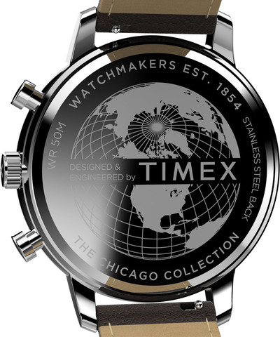 שעון יד לגבר של Timex מקולקציית CHICAGO דגם TW2W76200