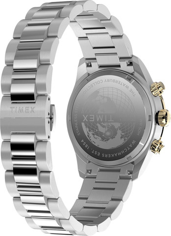 שעון יד לגבר של Timex מקולקציית WATERBURY HERITAGE דגם TW2Y24000