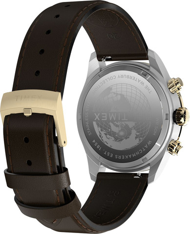 שעון יד לגבר של Timex מקולקציית WATERBURY HERITAGE דגם TW2Y24100