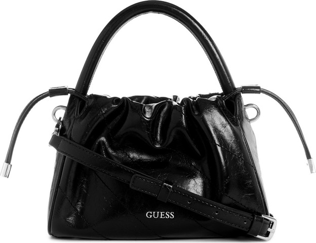 תיק צד דמוי עור לאישה מבית Guess דגם G-MY965916-BLA