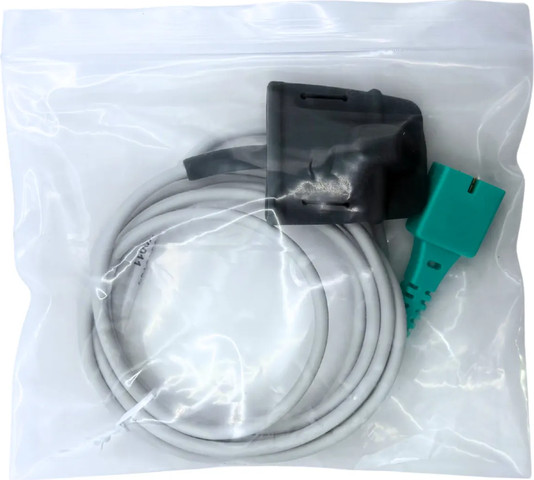 חיישן חמצן (SpO2) רב-פעמי למבוגרים. Reusable rubber adult SpO₂ sensor SP20