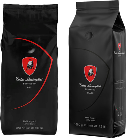 2 ק"ג פולי קפה  Tonino Lamborghini תוצרת איטליה