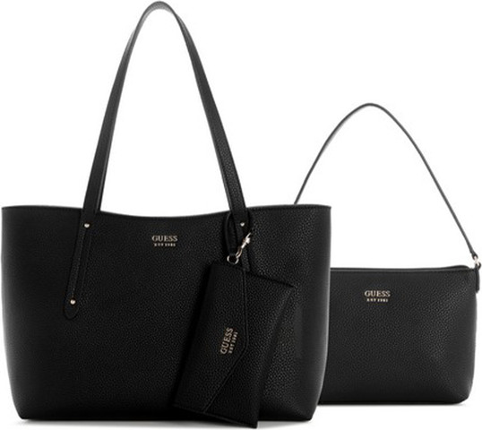 תיק דמוי עור מבית Guess דגם G-PG964824-BLA