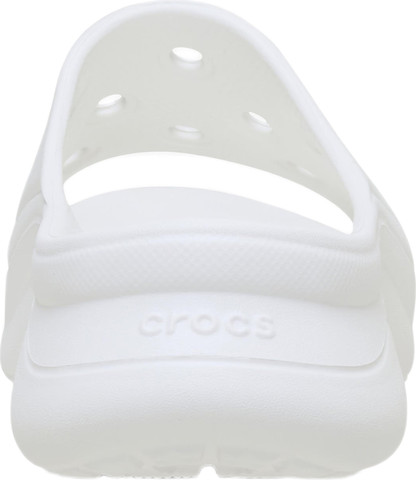Crocs Bae Slide - כפכפי סלייד פלטפורמה קרוקס לנשים בצבע לבן