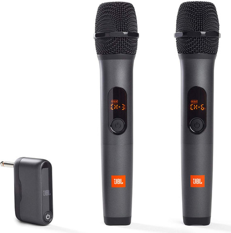 JBL Wireless Mic-300 2 מיקרופונים זוג אלחוטיים דיגיטליים