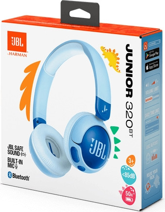 אוזניות קשת אלחוטיות לילדים JBL ג'יי בי אל JR320BT כחול