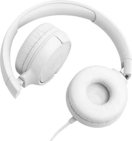 אוזניות On-Ear חוטיות JBL ג'יי בי אל Tune 520 Type-C - לבן