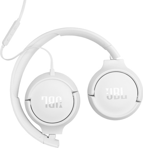 אוזניות On-Ear חוטיות JBL ג'יי בי אל Tune 520 Type-C - לבן