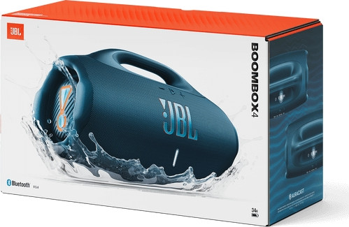 רמקול נייד JBL ג'יי בי אל Boombox 4 - כחול
