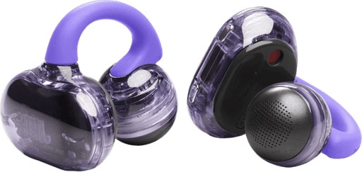אוזניות אלחוטיות JBL TWS ג'יי בי אל Soundgear clips סגול