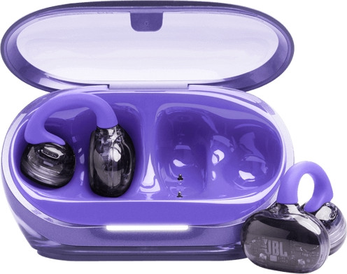 אוזניות אלחוטיות JBL TWS ג'יי בי אל Soundgear clips סגול