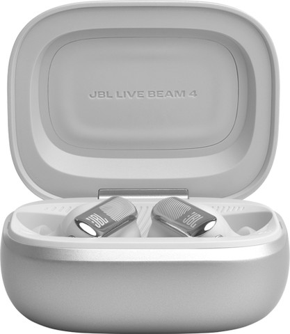 אוזניות אלחוטיות עם ביטול רעשים JBL ג'יי בי אל Live Beam 4 כסוף