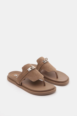 כפכפי דיסקו רוסו Lock Buckle נשים