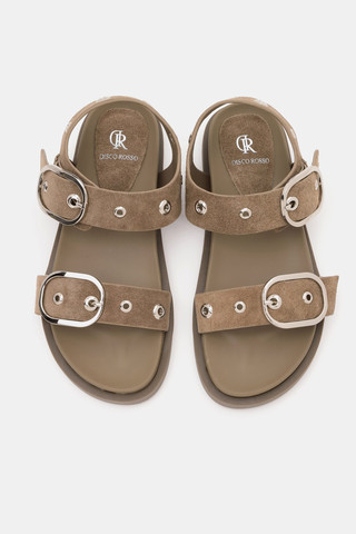 סנדלי דיסקו רוסו 2 Buckles נשים