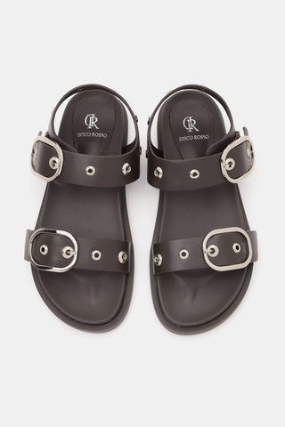 סנדלי דיסקו רוסו 2 Buckles נשים