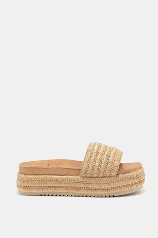 כפכפי דיסקו רוסו Rocco Raffia נשים