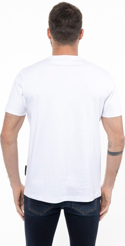 חולצת טישרט אלדו מורו קצרה Embroidered Logo גברים