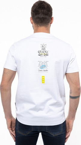 חולצת טישרט אלדו מורו קצרה Print Patch גברים