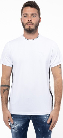חולצת טישרט אלדו מורו קצרה Front Embroidered Logo גברים