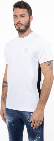 חולצת טישרט אלדו מורו קצרה Front Embroidered Logo גברים