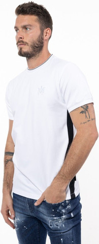 חולצת טישרט אלדו מורו קצרה Front Embroidered Logo גברים