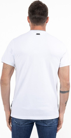 חולצת טישרט אלדו מורו קצרה Front Embroidered Logo גברים