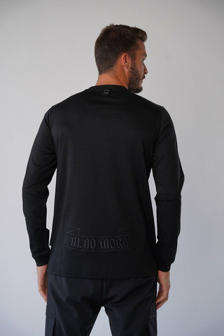 חולצת טישרט אלדו מורו ארוכה Center Embroidered Logo גברים