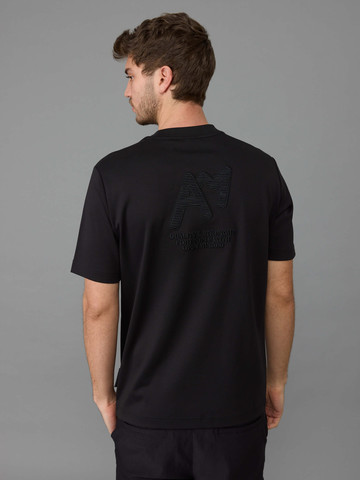 חולצת טישירט קצרה אלדו מורו Back Embroidered Logo גברים