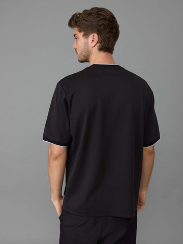 חולצת טישירט קצרה אלדו מורו Strip Collar גברים