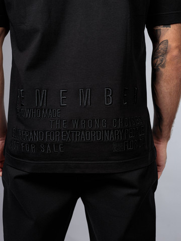 חולצת טישירט קצרה אליקסיר Back Print גברים