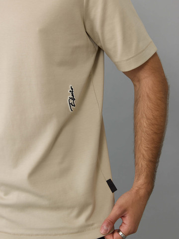 חולצת טישירט קצרה אליקסיר Basic Logo Signature גברים