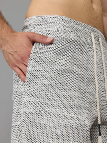 מכנס קצר אליקסיר Knitted Waffle גברים