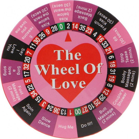 Wheel of Love | משחק זוגי רומנטי בגלגל משימות חושניות