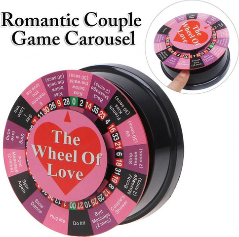 Wheel of Love | משחק זוגי רומנטי בגלגל משימות חושניות