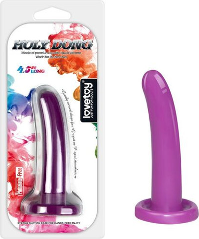 HOLY DONG | דילדו סיליקון עם בסיס וואקום להנאה אנאלית או זוגית